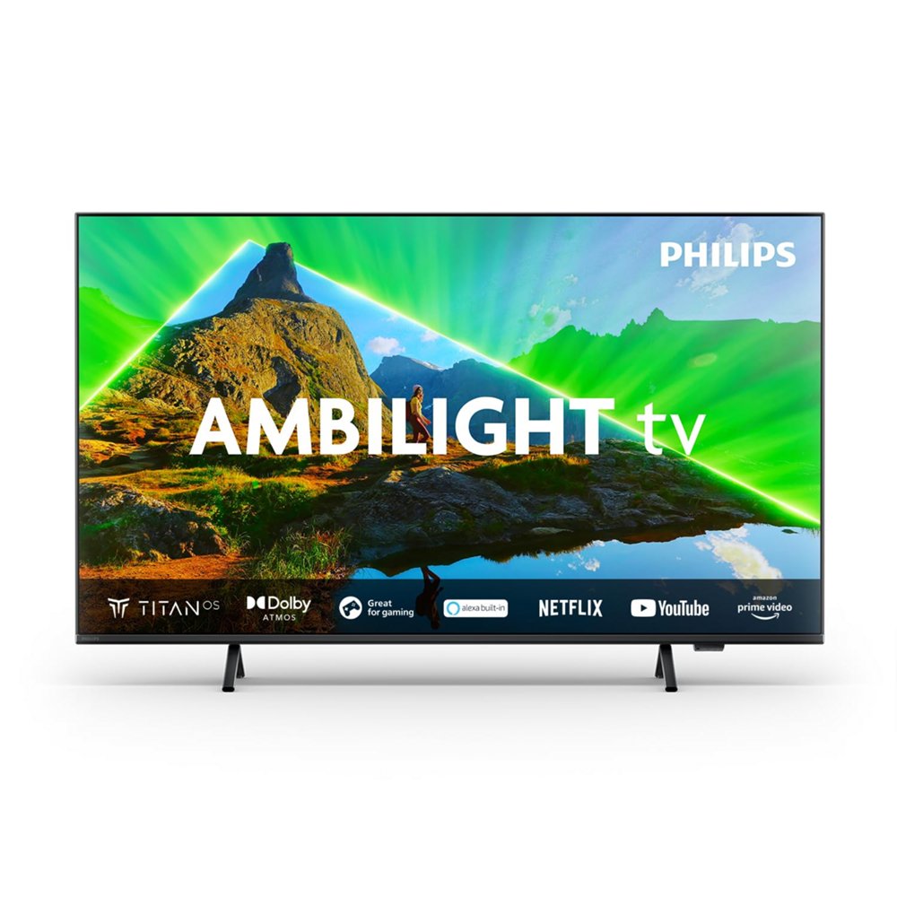 Philips 50PUS8309/12 | 50'' Ultra HD 4K | LED Ambilight Smart TV | Titan OS | HDR10+ | 60Hz - Matmuis - Matmuis